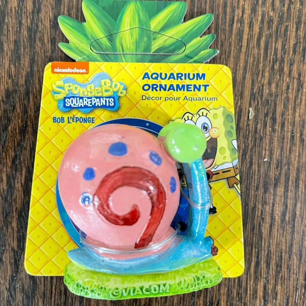 SpongeBob SquarePants Fish Tank Accessories Lot of 5